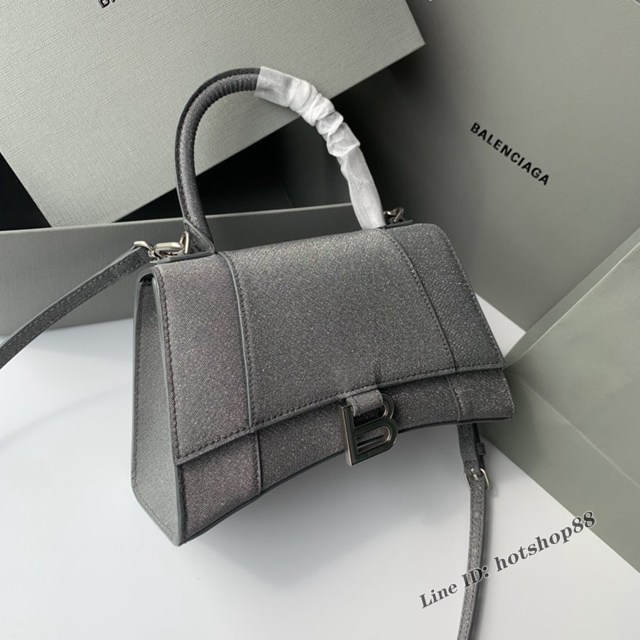 Balenciaga專櫃爆款手提女包 巴黎世家2022春季最新款滿天星Hourglass沙漏包 款號：8895 fyj1144